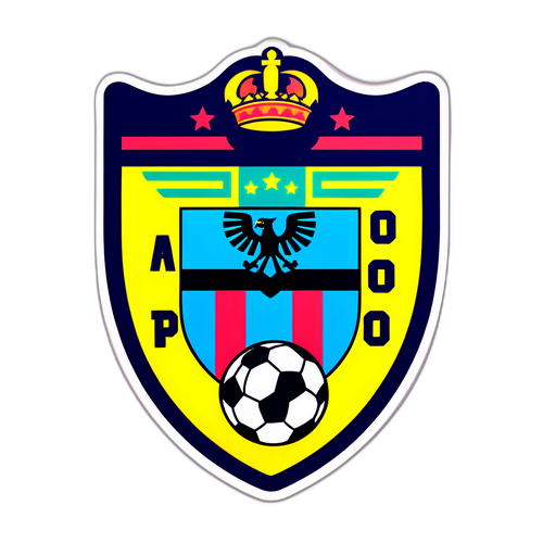 Ilustración dinámica del club de fútbol Sportivo Ameliano