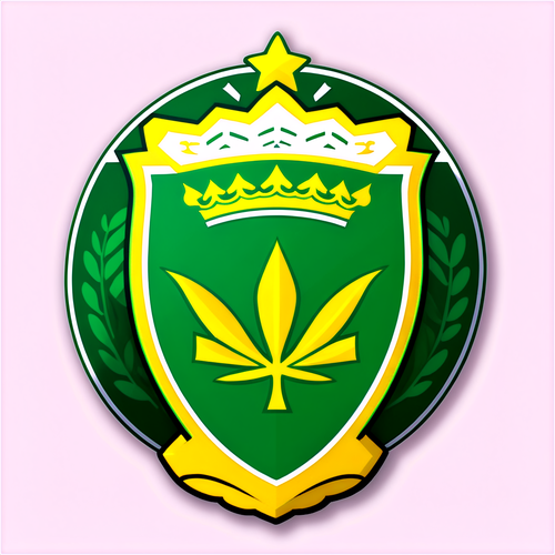 Stijlvolle sticker van het logo van Real Betis