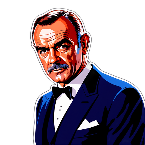 Sean Connery klasszikus portréja