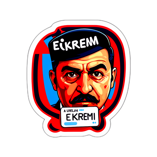 Ekrem İmamoğlu Destek Stickerı