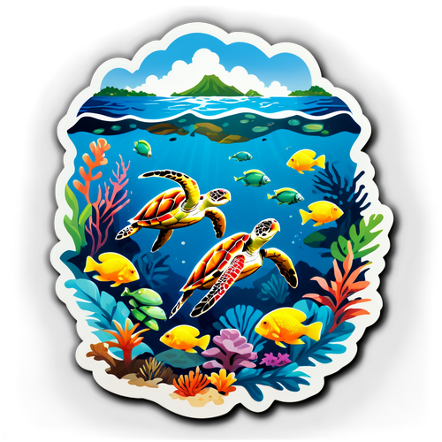 Malikhain na Representasyon ng Wildlife ng Palau Island