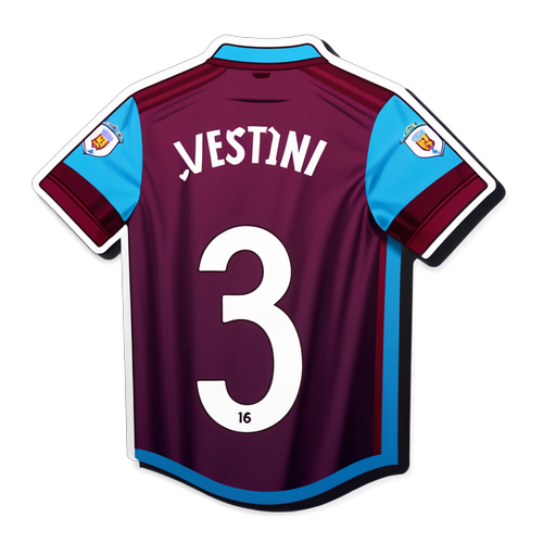 Áo đấu Aston Villa với tên ấn tượng