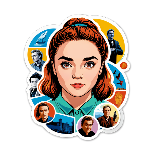Adesivo Creativo di Florence Pugh