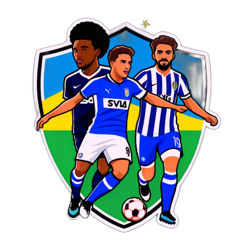 Sticker ya Mchezo wa Sporting dhidi ya Famalicão