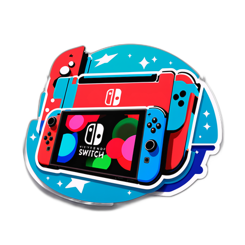 Conceito do Nintendo Switch 2 com design futurista