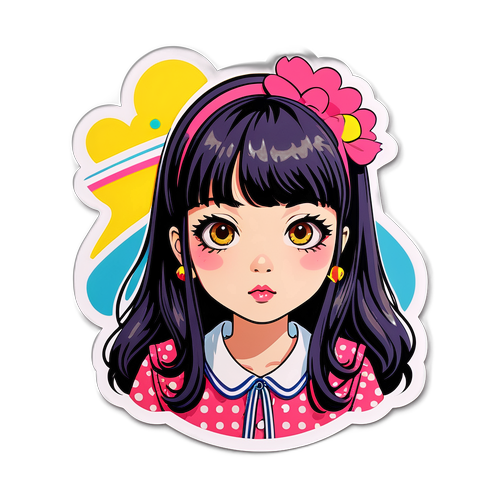 ファッションをテーマにしたポップイラスト