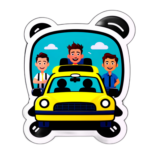 मनोरंजक कार राइडिंग सीनरीयो