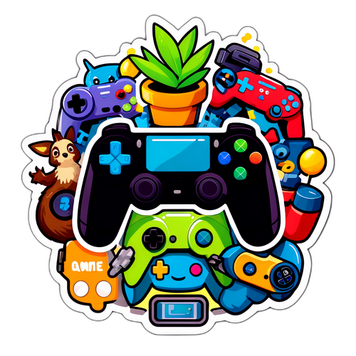 Adesivo Gioco Fantasioso