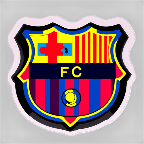 Stiker Pengenalan FC Barcelona