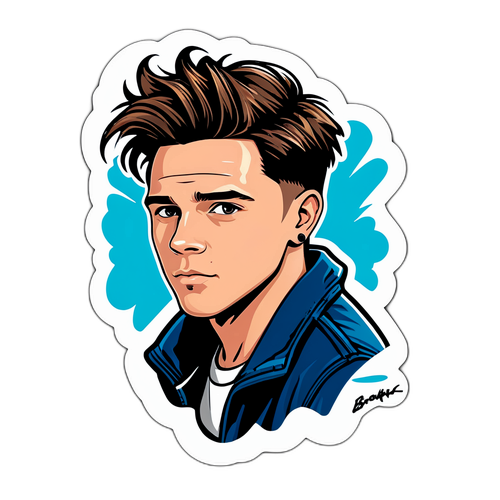 ब्रुकलिन बेखम स्टिकर