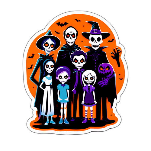 Spooky och Rolig Illustration