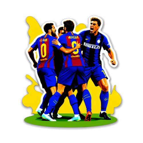 Barcelona vs. Inter Milan Dramatiske Øjeblikke