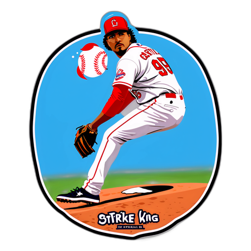 Strike Out King: Luis Castillo Sticker