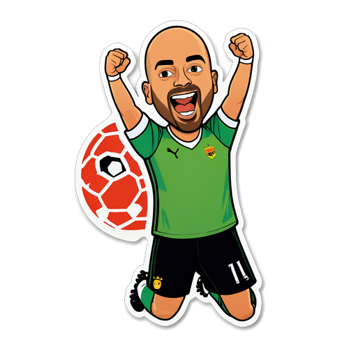 Legesyg stik med Pepe Reina i fejringspose