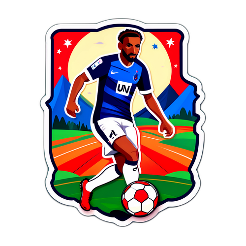 Sticker ya Kukumbatia Ligi ya 1