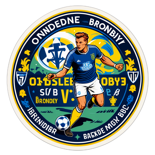 Odense vs Brøndby Sticker