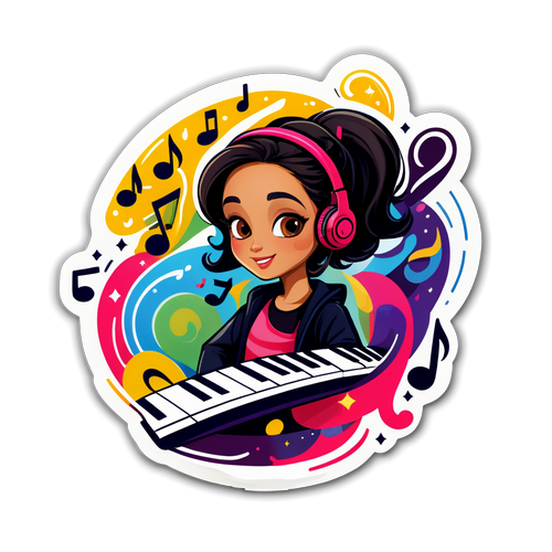 Ketika Musik Nadin Amizah Menghidupkan Cinta: Sticker Terinspirasi dari Gaya Uniknya!