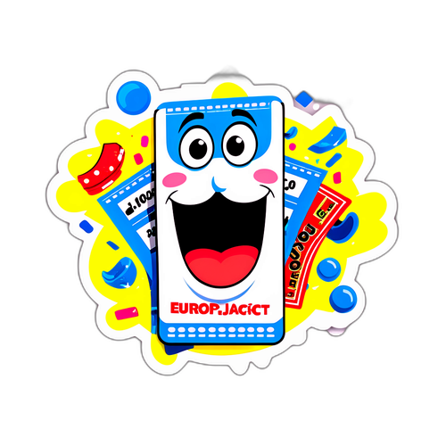Eurojackpot Klistermærke