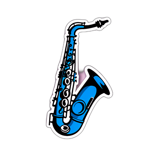 Sticker ya Saxophone