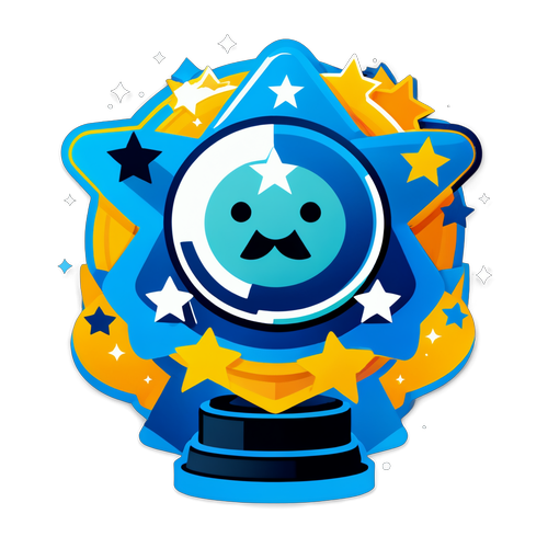 Troféu Digital iBest com Ícones Tecnológicos
