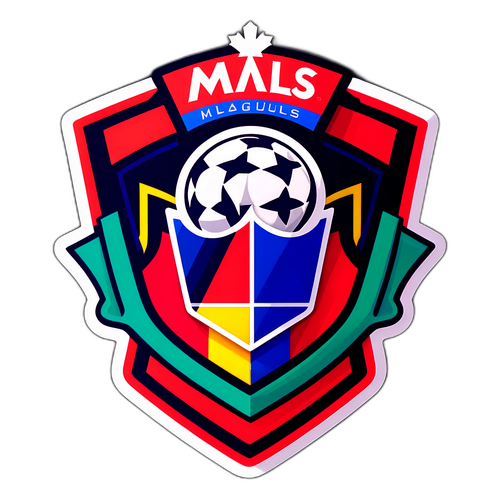 Thiết kế nhãn dán hiện đại của MLS