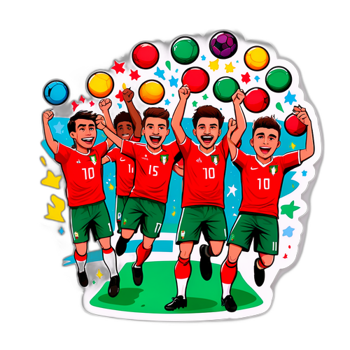 Portugál és Magyar Futballcsapat Emóciói