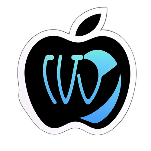 Diseño Minimalista del Logo de Apple TV y Futbol