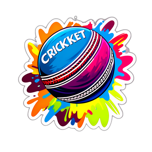 Sticker Funky dan Berwarna untuk Kelayakan World T20