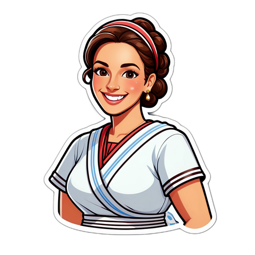 Στενός αυτοκόλλητος του Μίμι Δελίσι