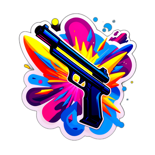 Adesivo Shooter Vibrante