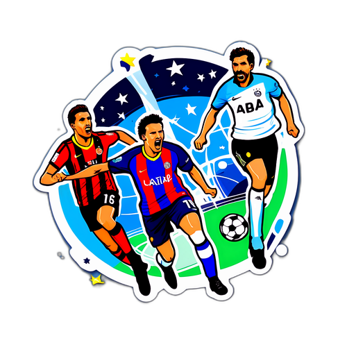 Sticky na Nagdiriwang ng UEFA Champions League