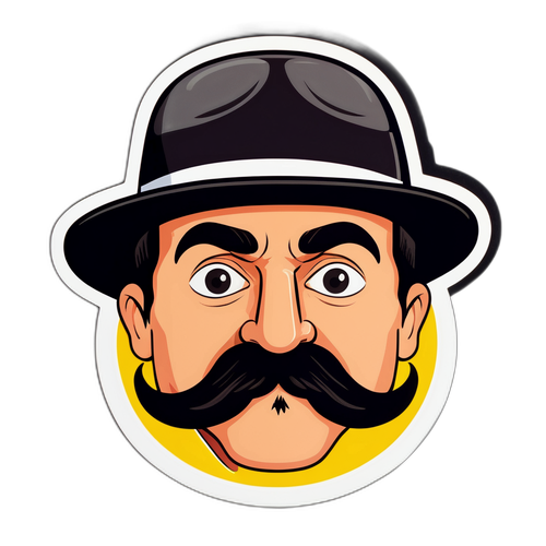 Barış Manço'nun İkonik Favorisi Sticker