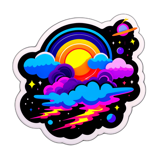 Иллюстрация магнитных бурь