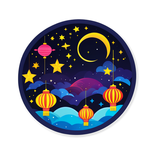 Vibrant Lantern Festival Design