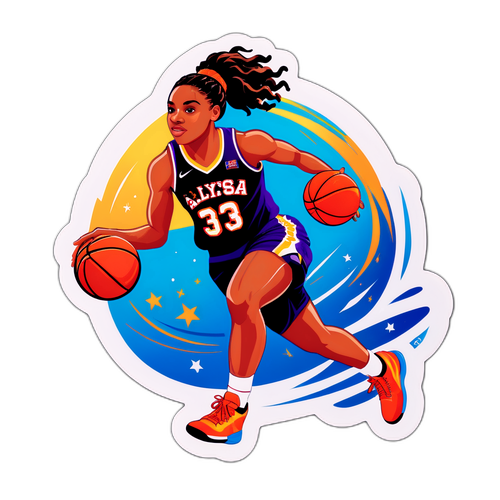Alyssa Thomas Basketball Skills Sticker