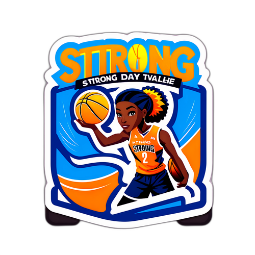 Motivational na Sticker: 'Tumayo nang Matatag, Maglaro ng Mabuti'