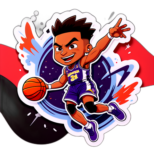 Alperen Şengün Slam Dunk Sticker