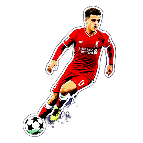 Philippe Coutinho Driblando Oponentes