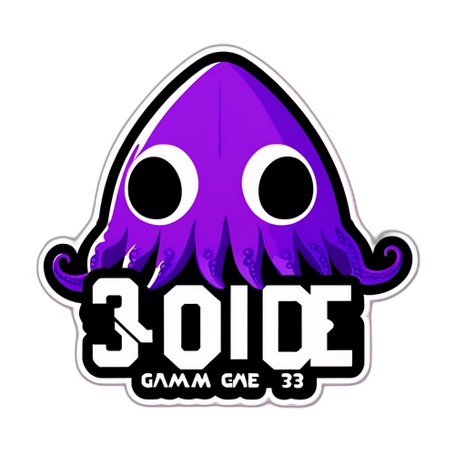 Squid Game Säsong 3 Klistermärke