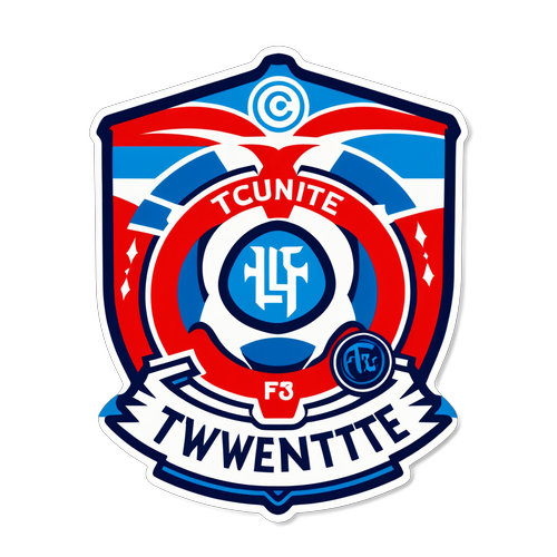 Voel De Trots: Het Creatieve FC Twente Logo Sticker Ontwerp Dat Elke Enschedeër Moet Hebben!