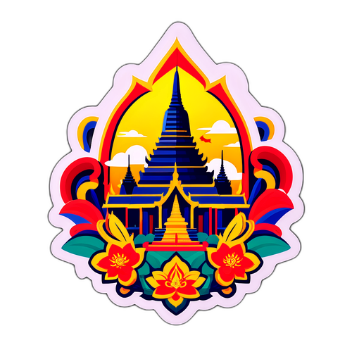 สติกเกอร์วัฒนธรรมและประวัติศาสตร์ไทย