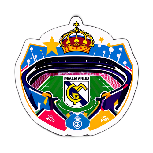 皇家馬德里比賽氛圍貼紙