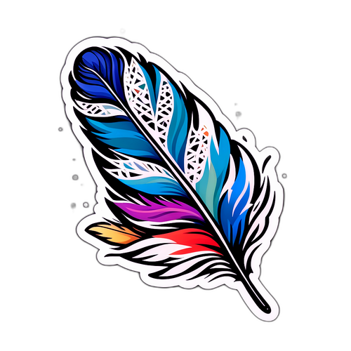 Autocollant avec une citation inspirante de JK Rowling