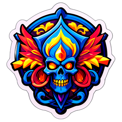 Sticker z logo 'Odrzuceni'