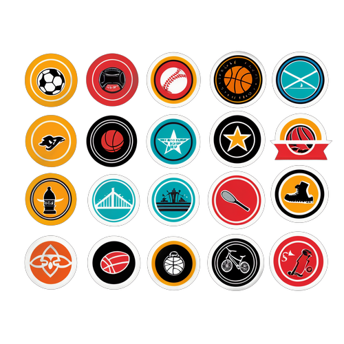 สติ๊กเกอร์กีฬาเทศกาล