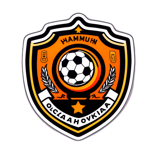 Динамичный дизайн с элементами Хамруна и Шахтера Донецк