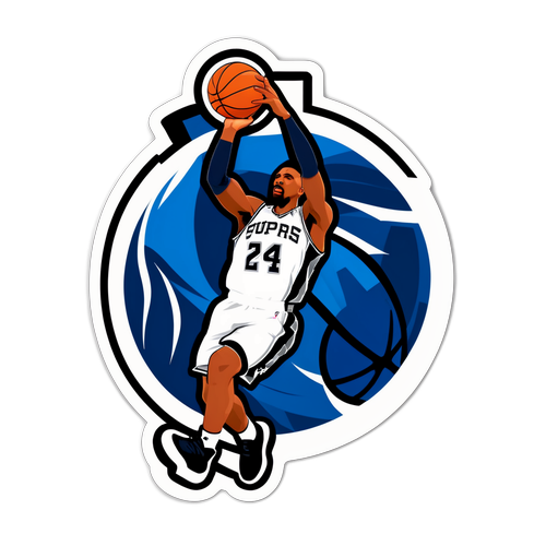 Adesivo Sportivo Dunk Silhouette