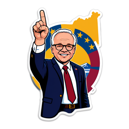 Unleash Your Minnesota Pride! Discover the Tim Walz Sticker That Captures State Spirit!