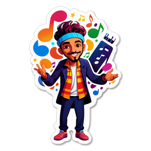 Ilustrasi Karakter Karim Janat