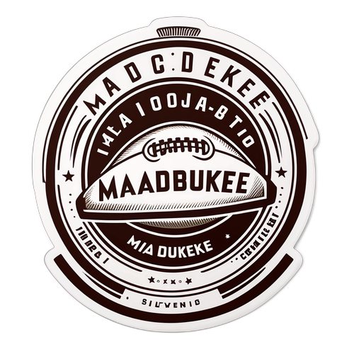 Sticker ya Retro ya 'Madueke'